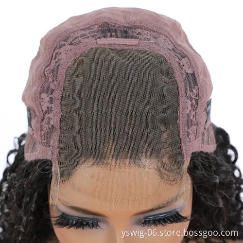 Water Wave 13*4 Lace Front Wig Curly Virgin Chinese Human Hair Wigs